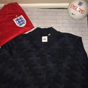 England National soccer team sports jacket